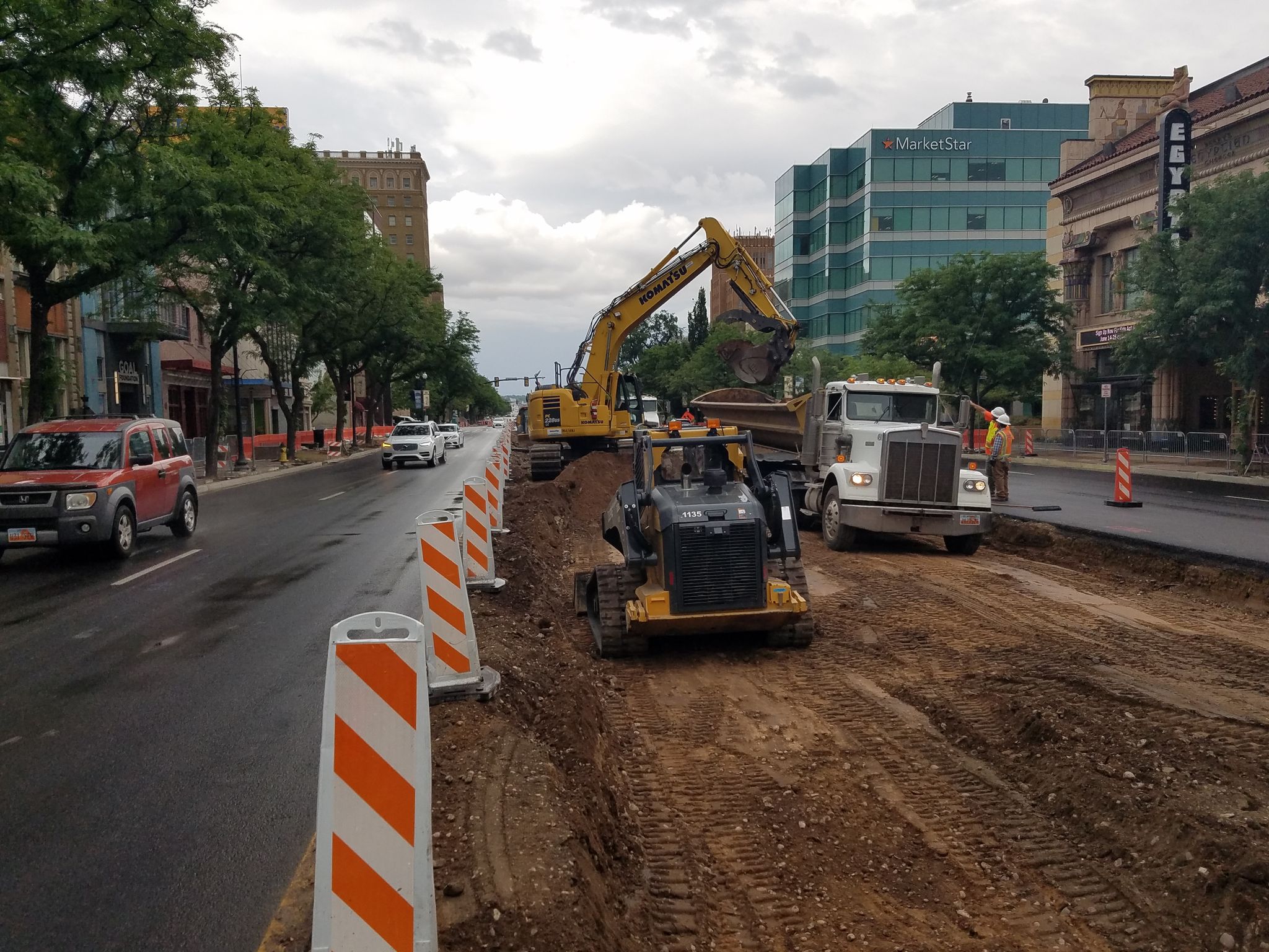 Ogden Street Construction